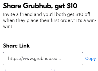 grubhub link