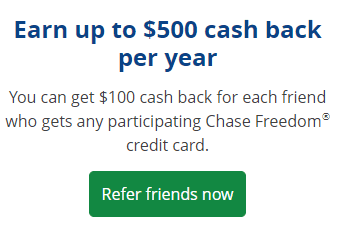 chase referrals