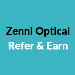 Zenni Optical refer and earn
