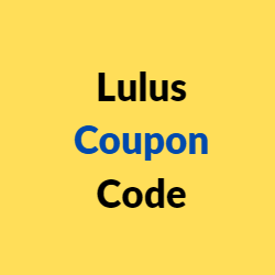 Lulus Coupon Codes