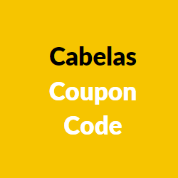 Cabelas Coupon Code