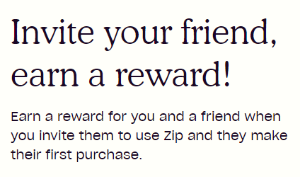 Zip Invite Friend
